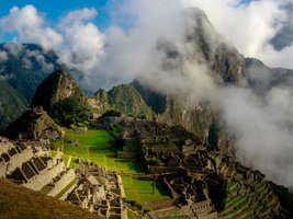 Peru - Machu Picchu von oben