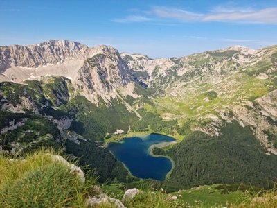 Blauer Bergesse in Montenegro