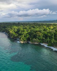 Punta Uva Costa Rica aus der Luft