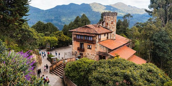 Aussicht auf Bogotá