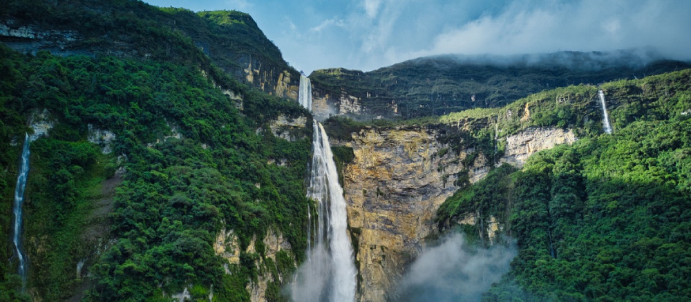 Gocta Wasserfall in Peru