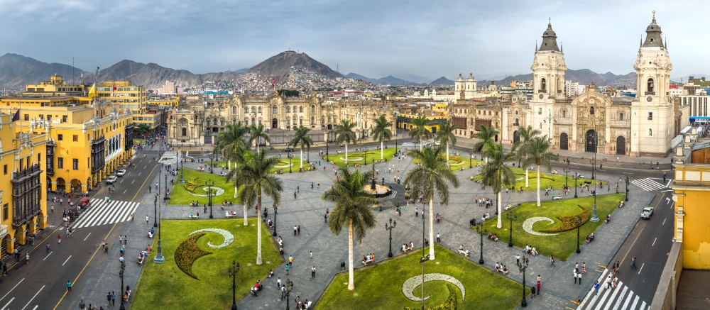 Lima Metropole am Pazifik