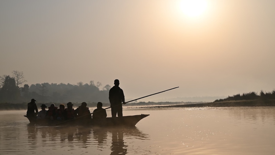 Kanu in Chitwan, Nepal