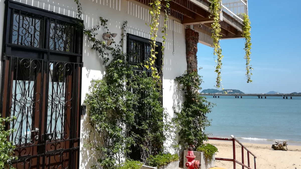 Strand in Casco Antiguo, Panama City