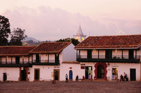 Plaza Mayor, Colonial Town, Villa de Levya, Department Boyac? , Colombia