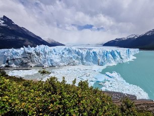 Blick auf den Perito Moreno Gletscher