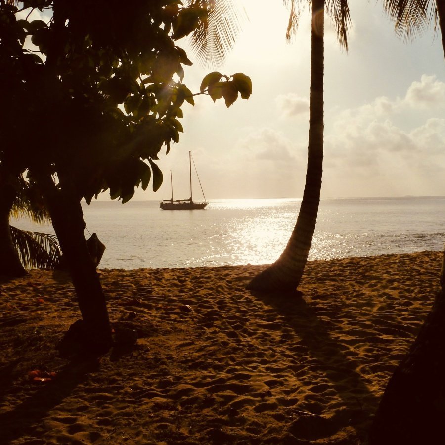 Sonnenuntergang auf San Blas - Panama