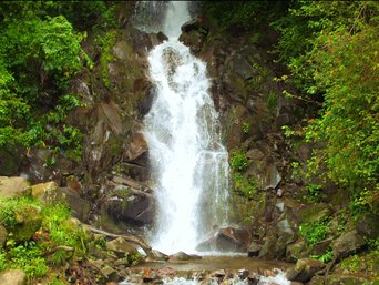 Ein Wasserfall in der Region Boquete in Panama.