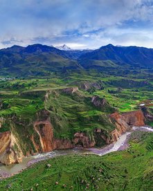 Blick auf den Colca Canyon