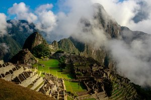 Peru - Machu Picchu von oben