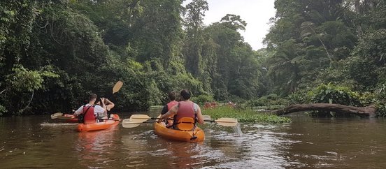 Kayakfahr in Tortuguera, Costa Rica